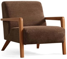 Πολυθρόνα Lyke 560ARE1749 72x92x80cm Brown