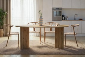 Τραπέζι Τραπεζαρίας Cadiz Δρυς OTAS 180x90x75