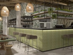 Mainzu Bamboo Green 15x30 - Πλακάκι μπάνιου &amp; κουζίνας