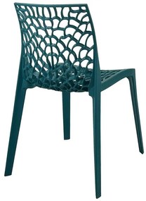 Καρέκλα Hush στοιβαζόμενη pp μπλε 50x57x81 εκ. 50x57x80 εκ.