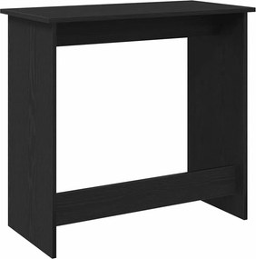 vidaXL Γραφείο Μαύρο 80 x 40 x 75 εκ. από Μοριοσανίδα
