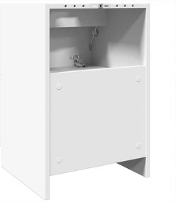 vidaXL Ντουλάπι Νιπτήρα Λευκό 40x37x59 εκ. Επεξεργασμένο Ξύλο