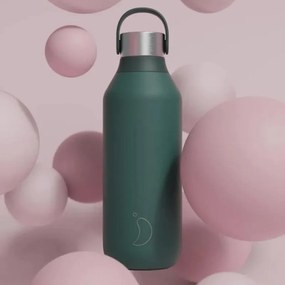 Μπουκάλι Θερμός 1lt Chilly's Series 2 Pine Green