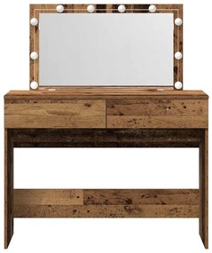vidaXL Κομοδίνο Παλιό Ξύλο 100 x 40 x 120 εκ. Επεξεργασμένο ξύλο