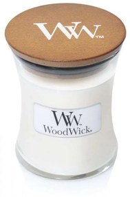 Κερί Αρωματικό Σε Βάζο Linen 98135E 7x7x8,3cm White WoodWick Κερί
