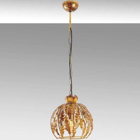 Φωτιστικό Οροφής Endustriyel 942FLG1290 16x16x124cm 1xE27 40W Copper-Gold Opviq