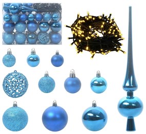 vidaXL Τεχνητό Χριστουγεννιάτικο Δέντρο Λευκό 120 cm PVC και Χάλυβας