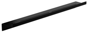 Ράφι Μικρής Πρόσοψης με Αποστράγγιση W700xD93xH70mm Stainless Steel Black Matt Verdi Strantza 7232705