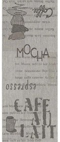 Χαλάκι Κουζίνας Natura 34564-032 Grey Βιοκαρπέτ 80X200cm Ψάθα