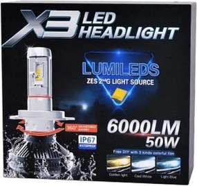 Λάμπες LED - Headlights - H3 - X3 - 239164