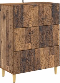 vidaXL Ντουλάπι με Συρτάρια 66 x 34,5 x 90 εκ Επεξεργασμένο Ξύλο