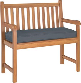vidaXL Μαξιλάρι Ανθρακί 100 x 40 x 8 εκ Ύφασμα Όξφορντ
