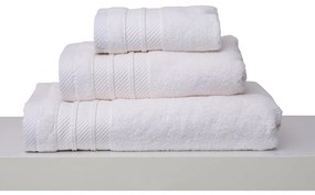Πετσέτα Με Φάσα Soft Ivory Anna Riska Σώματος 70x140cm 100% Βαμβάκι
