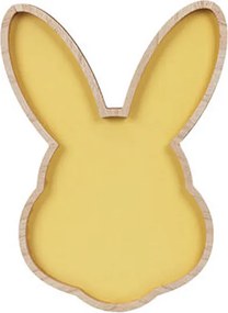 Πασχαλινή Πιατέλα (30.5x1.7x21.5) K-M Rabbit Yellow GR8000360