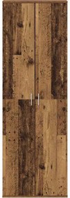 vidaXL Highboard 60 x 35 x 180 εκατοστά Επεξεργασμένο Ξύλο