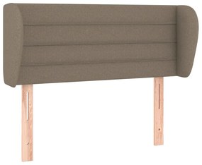 vidaXL Κεφαλάρι με Πτερύγια Taupe 83 x 23 x 78/88 εκ. Υφασμάτινο