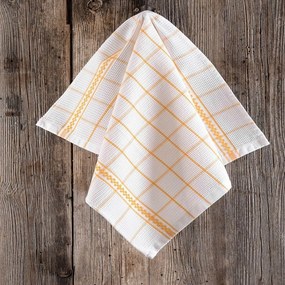 Πετσέτα Κουζίνας Sugar Yellow Ρυθμός 50x70cm 100% Cotton