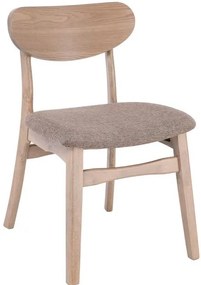 Καρέκλα Nora-Fusiko-Kafe  (2 τεμάχια)