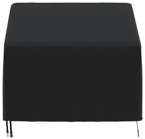 Κάλυμμα Καρέκλας Κήπου Μαύρο 90x90x50/75 εκ. 420D Ύφ. Oxford - Μαύρο