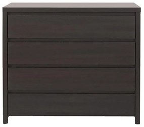 Chest of 4 drawers Selina wenge 105x40.5x92cm 105x40.5x92 εκ.