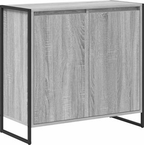 vidaXL Βοηθητικό ντουλάπι Γκρίζο Σονομα 79 x 36 x 75 εκ