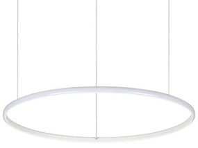 Φωτιστικό Οροφής Hulahoop 258775 61x17/212cm LED 31W White Ideal Lux