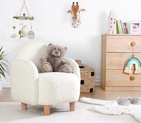 Kid's Wing Chair Moylo - White White
