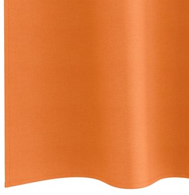 vidaXL Κουρτίνες 2 pcs Φωτεινό Πορτοκάλι 225 x 140 εκ. Πολυεστέρας