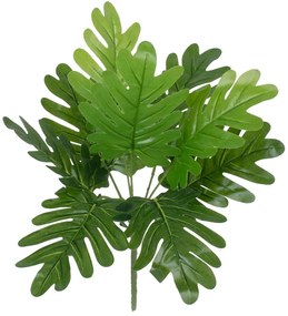 Τεχνητό Κλαδί-Φυτό Tree Philodendron 78299 40cm Green GloboStar Plastic, Fabric
