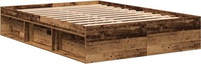 vidaXL Πλαίσιο κρεβατιού χωρίς στρώμα 160x200 εκ. Επεξεργασμένο Ξύλο
