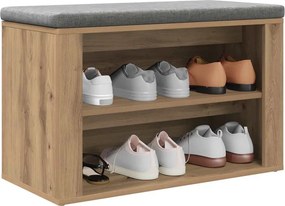 vidaXL Ράφι Παπουτσιών 75 x 35 x 45 εκ. Επεξεργασμένο Ξύλο