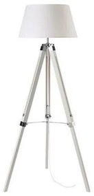 Φωτιστικό Δαπέδου Τρίποδο Ξύλινο MOUSSE 65Χ55ΧΗ144CM ACA-TF17701FWCW-Λευκό TF17701FWCW