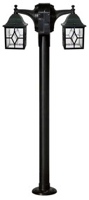 Φωτιστικό Δαπέδου Lp-710EB 2/L Black 10-0139 100 cm