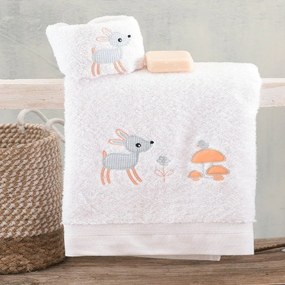 Πετσέτες Βρεφικές (Σετ 2τμχ) Floppy Ciel Ρυθμός Towels Set 70x140cm 100% Cotton