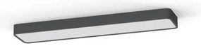 Πλαφονιέρα Φωτιστικό Οροφής 2xLED Tube 16W IP20 Soft Ceiling Nowodvorski-7531-Ανθρακί 7531