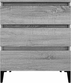 vidaXL Ντουλάπι Γκρι Sonoma 60x35x70 εκ. από Επεξεργασμένο Ξύλο