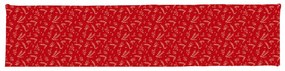 Χριστουγεννιάτικη Τραβέρσα Winter Mood Red 45x140 - Nef-Nef Homeware