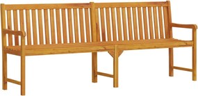 vidaXL Πάγκοι κήπου 1-Αριθμός καθισμάτων 219 x 55,5 x 90 cm