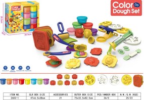 Σετ κατασκευών DIY με πλαστελίνη - 2602-1 - 233191