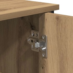 vidaXL Πλαϊνό γραφείο Artisan Oak 70 x 30 x 80 εκ.