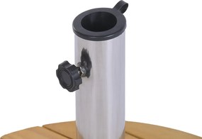 Βάση ομπρέλας Home ESPRIT Καφέ 50 x 50 x 45 cm