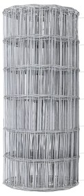 vidaXL Euro Fence 0.8x25 μ Γαλβανισμένο ατσάλι