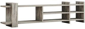 Έπιπλο Τηλεόρασης Zeyna 835PUQ6402 156x29,6x40cm Marble Effect White