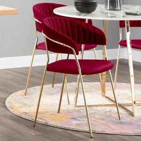 Καρέκλα Byron-Mporntw (4) τεμάχια