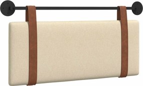 vidaXL Κρεμαστό Κεφαλάρι Κρεμ Αντίκα PU