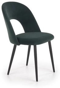 K384 chair, color: dark green DIOMMI V-CH-K/384-KR-C.ZIELONY