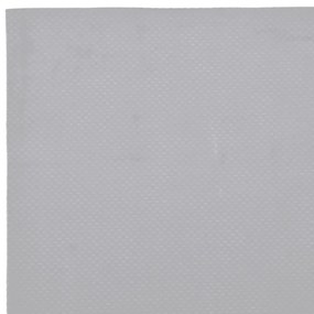 vidaXL Μουσαμάς Γκρι 650 γρ./μ.² 4x7 μ.