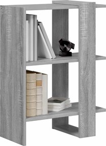 vidaXL Ράφι Βιβλίων 2 επιπέδων 52 x 25 x 71,5 εκ Επεξεργασμένο Ξύλο