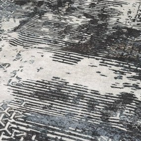 vidaXL Χαλί Πλενόμενο Πολύχρωμο Ø 120 εκ.