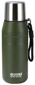 Φορητό παγούρι-θερμός - 650ml Πράσινο